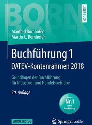 Produktbild von Bornhofen, M: Buchführung 1 DATEV-Kontenrahmen 2018