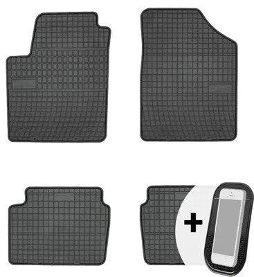 Produktbild von Gummimatten Auto Fußmatten Automatten Passgenau 4-teilig Set - passend für Hyundai i10 2007-2013