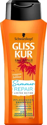 Produktbild von Gliss Kur, Summer Repair, Shampoo, 250 ml