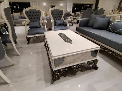 Produktbild von Designer Wohnzimmer Set 2x Sofas, Stilvollen Sessel Luxus Wohnzimmer Set