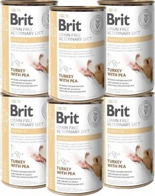Image de Brit VD Dog GF konz. Hépatique 400g