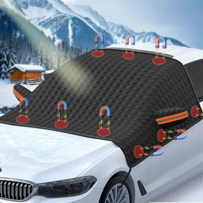 Immagine prodotto di Solidchoice - Coperta per parabrezza invernale, per la protezione da neve e ghiaccio