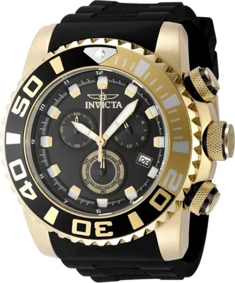 Obrázek produktu pro Invicta Sea Hunter 48988 Pánské Hodinky - Quartz Hnutí - Nerezová Ocel s Černým Ciferníkem - 52 mm