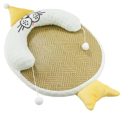 Produktbild von INF Sommerkühlmatte Polyester 60 x 37 x 8 cm für Haustiere Nackenstütze Grün M
