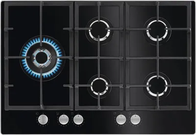 Immagine prodotto di AEG HKB75820NB Nero Da incasso 75 cm Gas 5 Fornelli