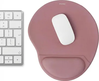 Produktbild von imoshion Ergonomisches Mauspad - Mauspad mit Handgelenkstütze - 30 x 25 cm - Altrosa