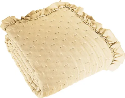 Zdjęcie produktu dla Narzuta Savola z falbaną 220x240 beżowa