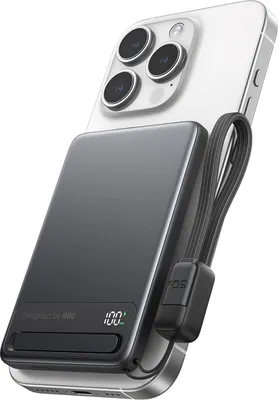 Obrázok produktu pre Iniu, magnetická powerbanka 5000 mAh iPhone MagPro USB-C Fast, čierna