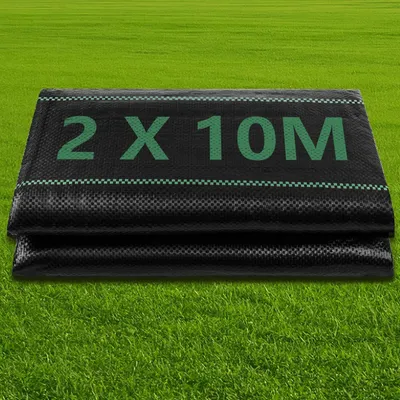 Produktbild von Unkrautvlies Garten - 2 x 10 Meter - Durchlässig und Atmungsaktiv