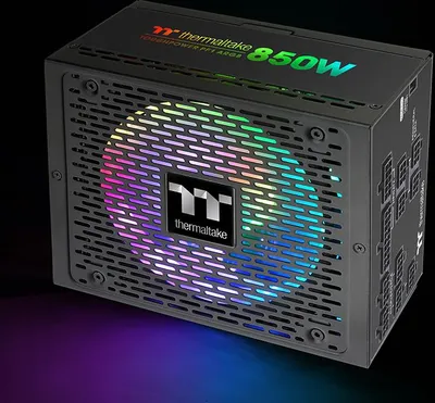 Zdjęcie produktu dla Thermaltake Toughpower PF1, 850 W, 100 - 240 V, 1020 W, 50 - 60 Hz, 12 A, Aktywne