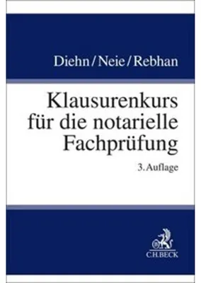 Obrázek produktu pro Klausurenkurs für die notarielle Fachprüfung