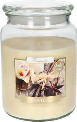 Produktbild von KOTARBAU® Duftkerze Duft Groß im Glas mit Deckel Vanille Geschenkidee Aromatherapie Dekorations-Kerzen Brenndauer bis zu 100 Stunden