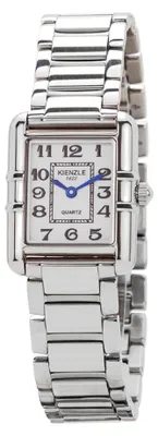 Produktbild von Kienzle Lady Bonn Damen Armbanduhr Quarz Rechteckig 30 x 24 mm Silber