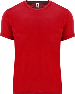 Produktbild von Roly CA0396 | Herren Shirt Terrier T-Shirt - Farbe: Red 60 - Größe: M