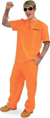 Produktbild von Sträfling: Hose und Oberteil, orange