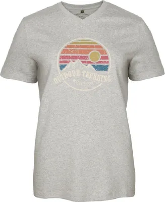 Produktbild von Pinewood 3449 Finnveden Outdoor Damen T-Shirt L.Grey Mel. (454) M