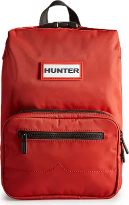 Produktbild von Hunter Mini Top Clip 11L Rucksack aus rotem Nylon – 11 Liter / Rot