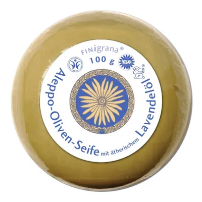 Image de Savon à l'huile d'olive, parfum lavande.