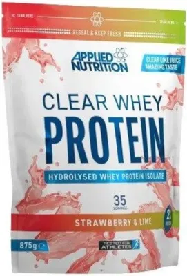 Productafbeelding van Applied Nutrition Clear Whey 875g - Aardbei-Limoen