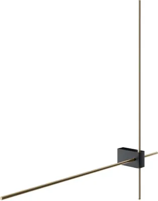 Obrázek produktu pro Nástěnné světlo Moderní Pars hliníková černá Integrované LED světlo 12W