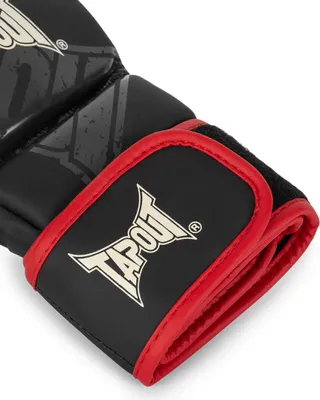 Image de Gants d'entraînement MMA en similicuir (1 paire) CRAFTON Black/Red/Ecru L Tapout