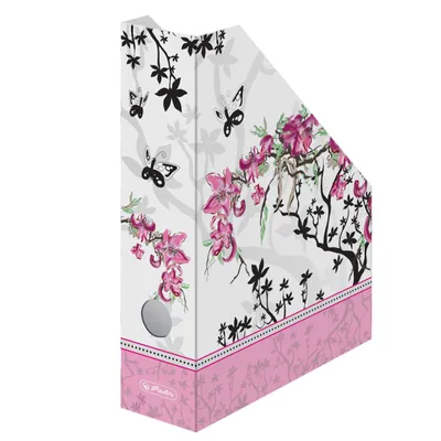 Produktbild von Herlitz Wellpappe Stehsammler Ladylike "Bloom" DIN A4
