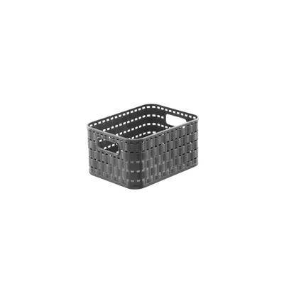 Produktbild von Rotho Korb Country A6 2 L anthrazit 18 x 14 x 10 cm (L x B x H)