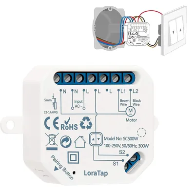 Productafbeelding van Slimme rolluikmodule-schakelaar wifi met timer