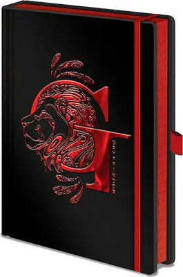 Zdjęcie produktu dla Notatnik Gryffindor Premium A5 do szkoły, biura lub na prezent