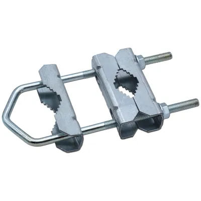 Produktbild von Universal Doppel-Schelle Mastschelle 18-HQ - Stabile Halterung von Mast / Stange