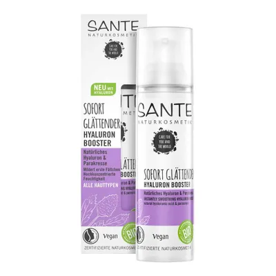 Zdjęcie produktu dla KREM DO TWARZY WYGŁADZAJĄCY HYALURON BOOSTER ECO 30 ml - SANTE