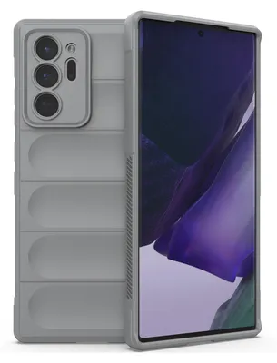 Immagine prodotto di Custodia Galaxy Note 20 Ultra, Custodia protettiva in silicone TPU morbido antiurto per Samsung Galaxy Note 20 Ultra 5G Grigio
