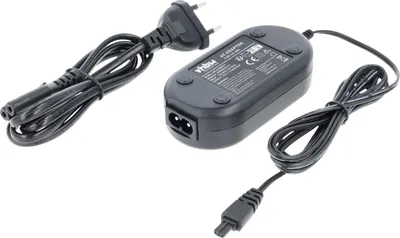 Produktbild von vhbw Netzteil kompatibel mit Canon MV30i, MV30, MV500, MV400, MV430i, MVX2, MV430, MVX2i, MV450, MVX1i, MVX1 Kamera, Digitalkamera, 2m