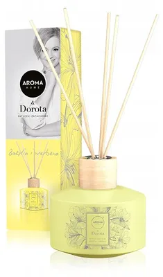 Obrázek produktu pro Aroma Home Bazalka a verbena Difuzér s tyčinkami 100 ml