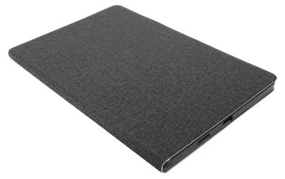 Image de Étui en cuir pour Tab 13 : protection intégrale résistante aux chutes, découpes précises, housse de protection en cuir PU, gris