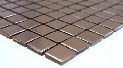 Produktbild von Handmuster Mosaik Fliese Keramik kupfer MOS24-0215_m