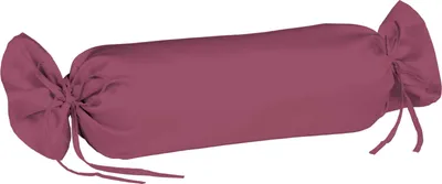 Produktbild von Fleuresse Mako-Satin-Kissenbezug uni colours himbeere 5015