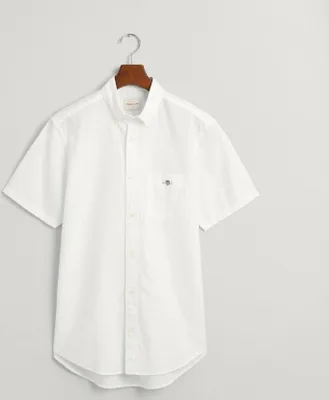 Immagine prodotto di CAMICIA REG Cotone LINEN SS 110 BIANCA Taglia M