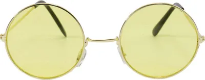 Produktbild von Gelbe Retro Hippie Brille