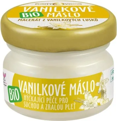 Obrázek produktu pro Bio Vanilkové máslo pro suchou a zralou pleť, 70 ml
