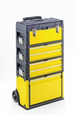 Produktbild von Werkzeugtrolley, 4-fach 1k.2.2.1 gelb