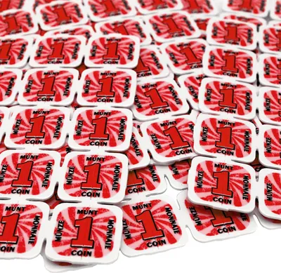 Zdjęcie produktu dla CombiCraft monety rozbijające czerwone - 1000 monet rozbijających