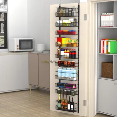 Obrázok produktu pre Tabuľka nad dverami, 10 úrovní, čierna
