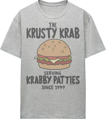 Produktbild von SpongeBob SquarePants - "Krabby Patties" T-Shirt für Damen, meliert TV27000 (M) (Sportliches Heather)