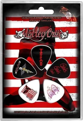Produktbild von Mötley Crüe, Red, White & Crue – Würfel / Federn