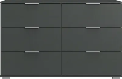 Zdjęcie produktu dla Schubkastenkommode >Easy Plus< (BxHxT: 130x83x41 cm) in graphit