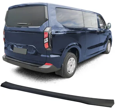 Für Ford Tourneo Transit Custom ab 2023- Premium Ladekantenschutz Schutz Schwarz in der Farbe Schwarz von Carparts-Online GmbH