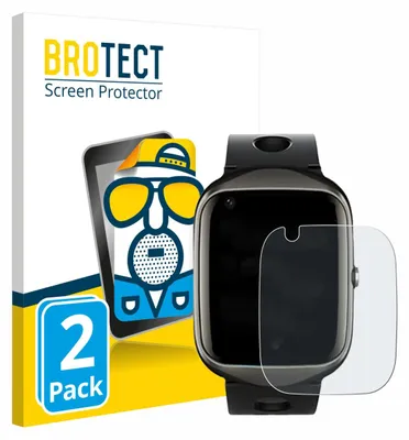 Produktbild von 2x BROTECT Schutzfolie für ABUBU SmartWatch PBL2 Displayschutz Displayschutzfolie Folie Matt Entspiegelungsfolie