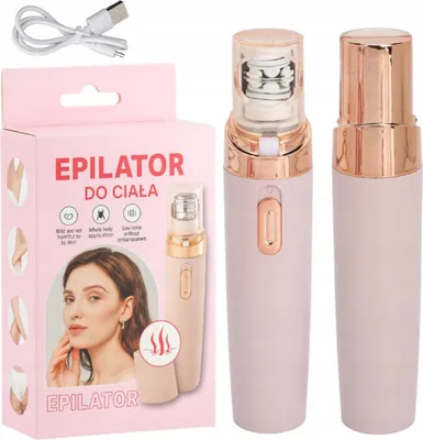 Obrázok produktu pre Epilátor na Tvár pre Jemné a Rýchle Odstránenie Chĺpkov, Ružový