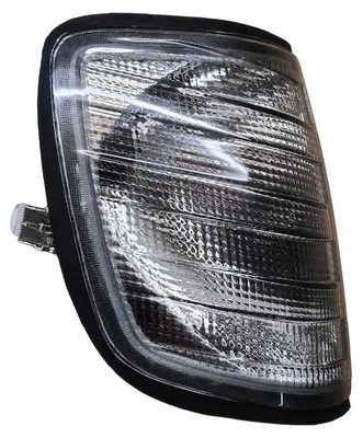 Produktbild von Frontblinker Blinker Schwarz + Fassung RECHTS für Mercedes W124 ab 1985-1995